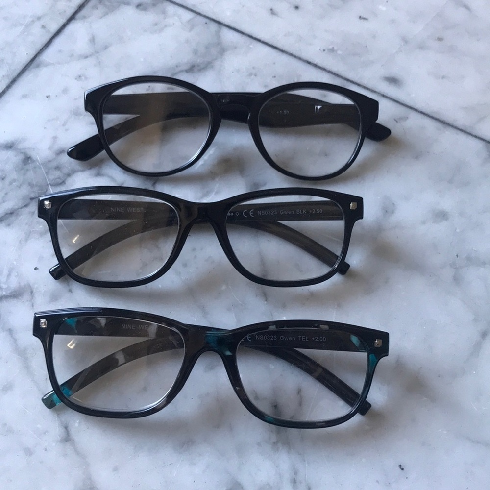 Nine West Reading Glassses x3